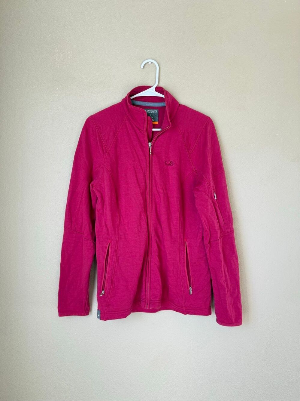 Icebreaker Merino Wool Zip Up Jacket